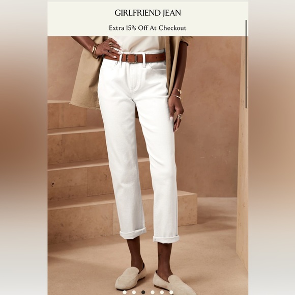 Banana republic GIRLFRIEND JEAN size 6 / 28 - Picture 1 of 6